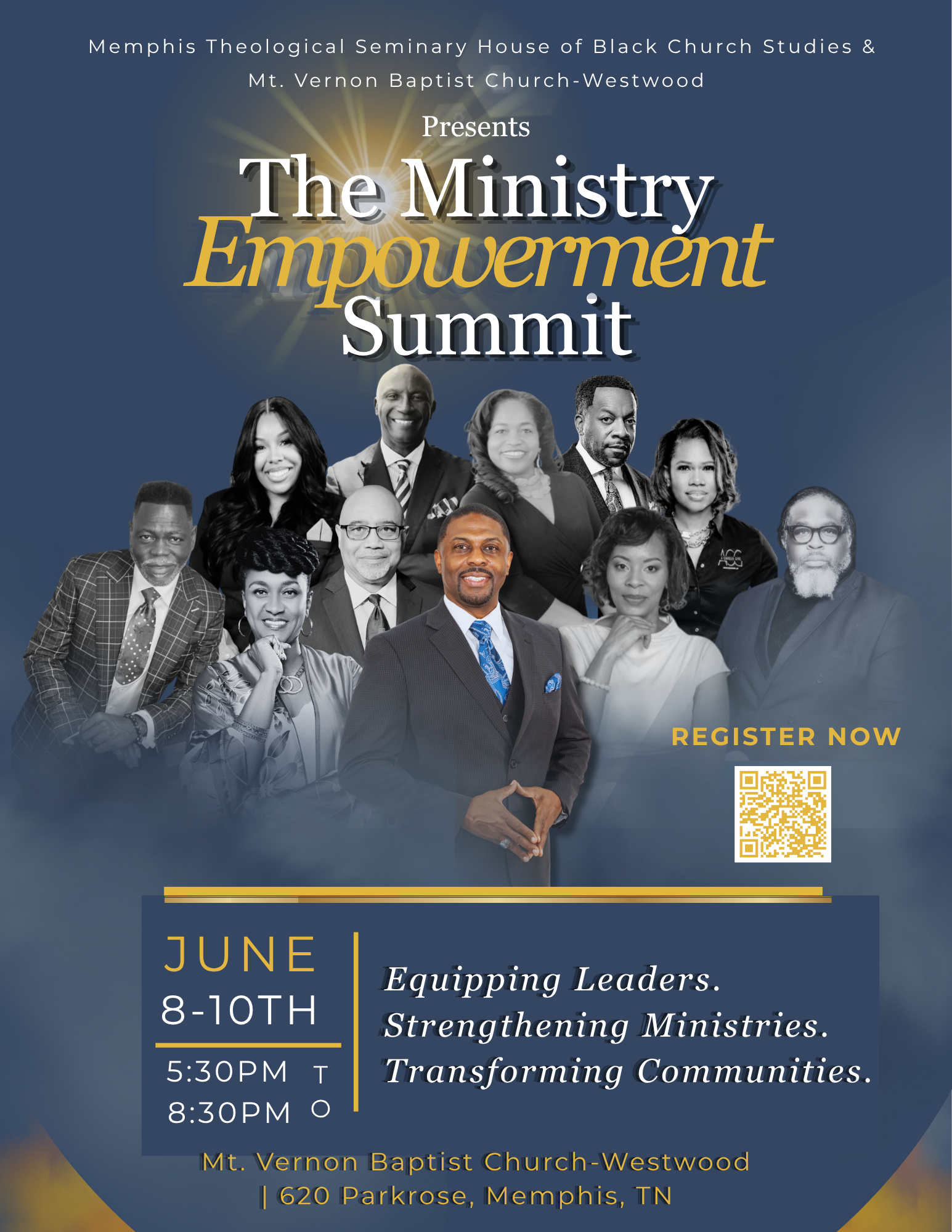 Ministry Empowerment Summit — Save the Date flyer